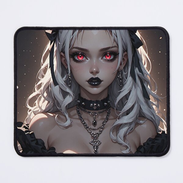 Item preview, Hot Halloween Anime Babe Goth Mommy Waifu Woman designed and sold by Your New Fixation.
