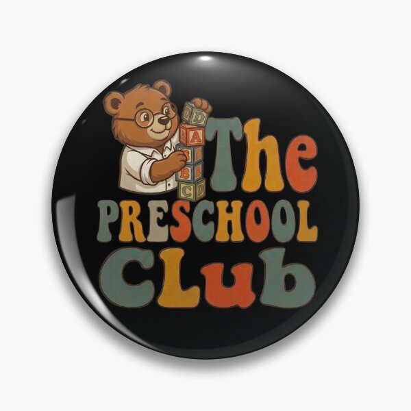 Item preview, El Club Preescolar Retro Groovy designed and sold by ViralVector.