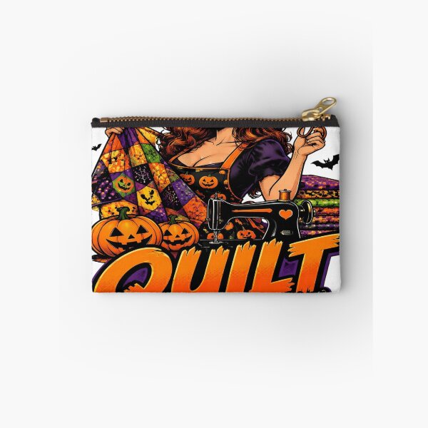Item preview, QUILT Halloween Wife – Spooky Witch Quilting & Sewing Design designed and sold by MAJCO-ART.