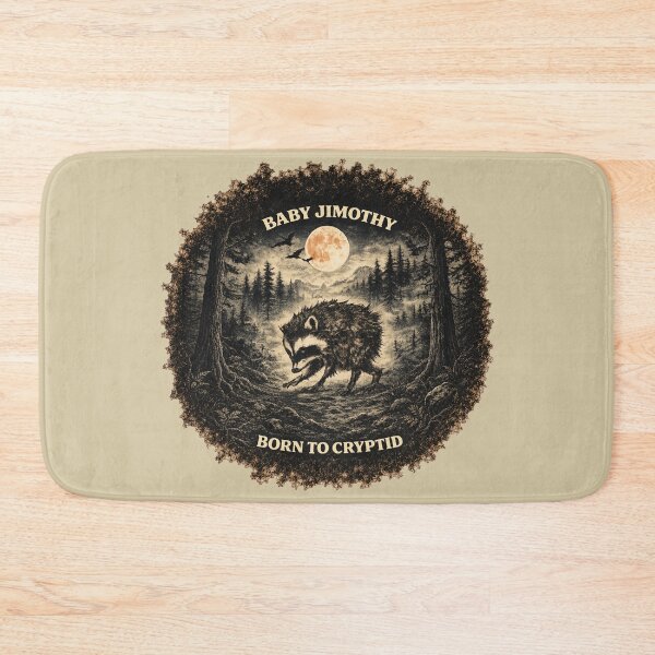 Item preview, Baby Jimothy - Born to Cryptid designed and sold by Shy Fractal Designs.