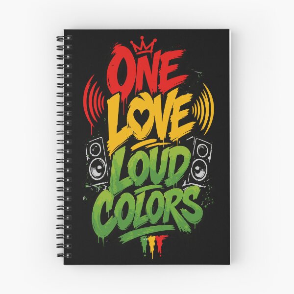 Artikelvorschau, One Love Loud Colors entworfen und verkauft von SavvyEarth.