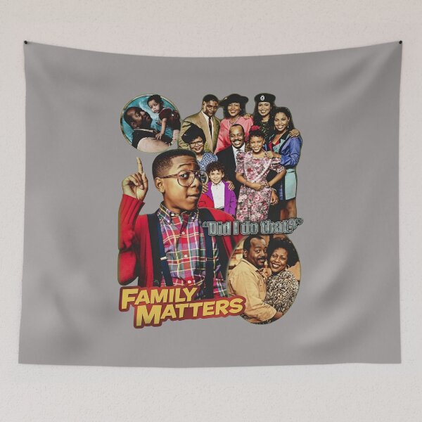 Item preview, Family Matters Steve Urkel Did I Do That Collage-9 designed and sold by SebastiaKrengel.