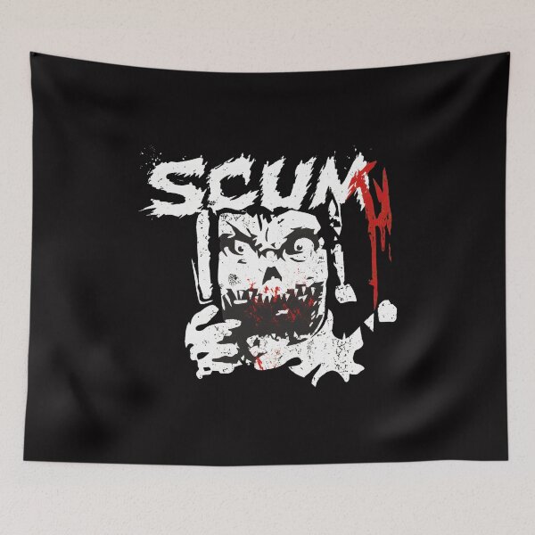 Item preview, Scum Skull Character Distressed  designed and sold by RawSauropsid.