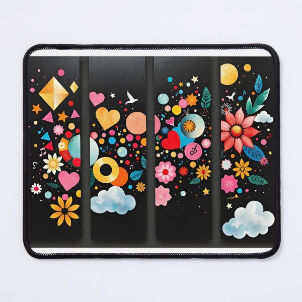 Item preview, Midnight Melody – Colorful Whimsical Abstract designed and sold by tambanow.
