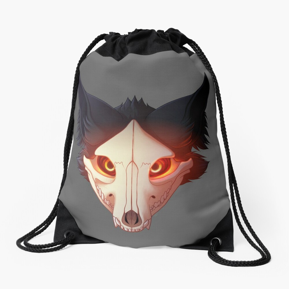 Bird Skulls Drawstring Bag for Sale by wingedwolf94