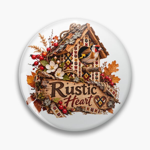 Item preview, Arte popular otoñal de Rustic Heart designed and sold by DansCreations42.