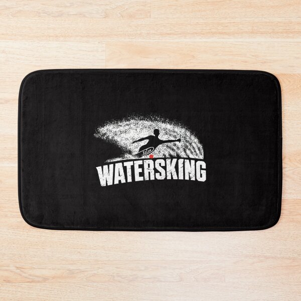 Item preview, Distressed Waterskiing Silhouette  designed and sold by RawSauropsid.