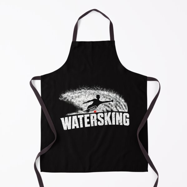 Item preview, Distressed Waterskiing Silhouette  designed and sold by RawSauropsid.