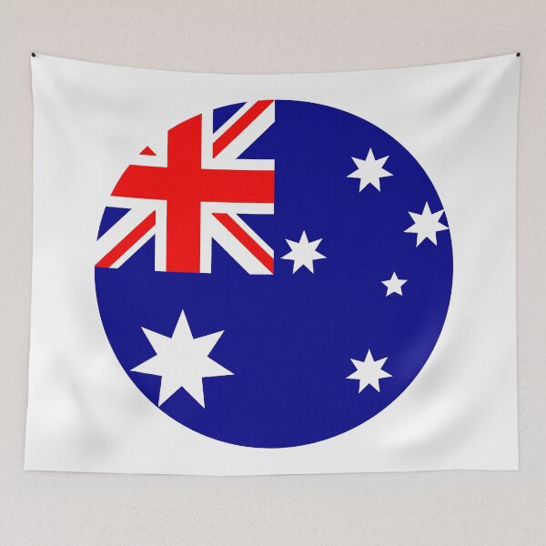 Item preview, Australia Circle Flag AU designed and sold by shitpostee.