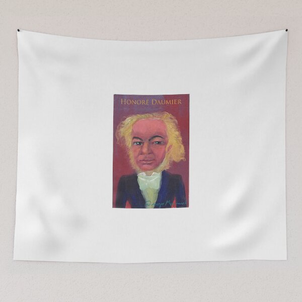 Item preview, Honoré Daumier portrait designed and sold by Diego Manuel Rodriguez.