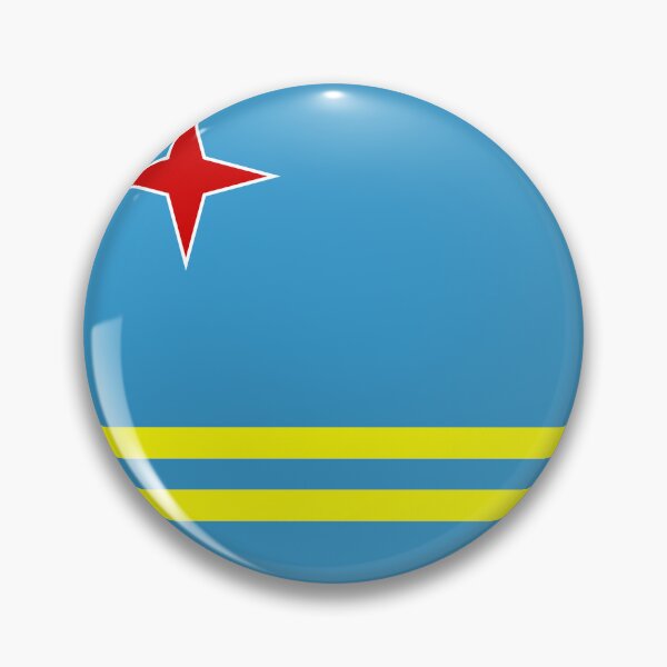 Item preview, Aruba Circle Flag AW designed and sold by shitpostee.