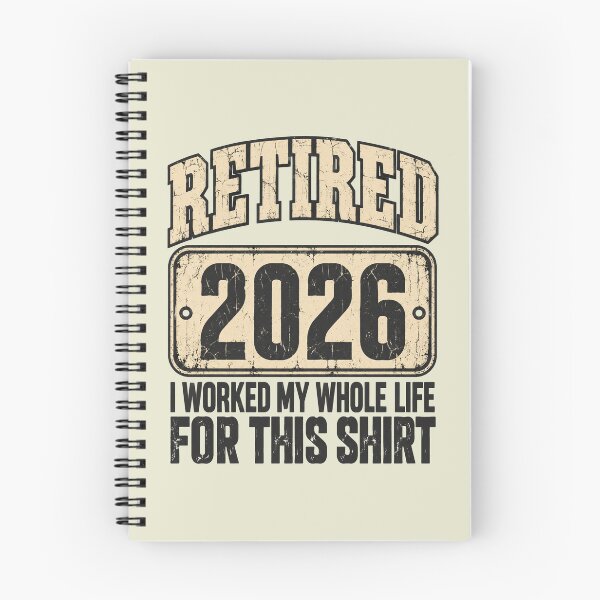 Item preview, Retired 2026 Retirement I Worked My Whole Life for This designed and sold by WatercolourferS.