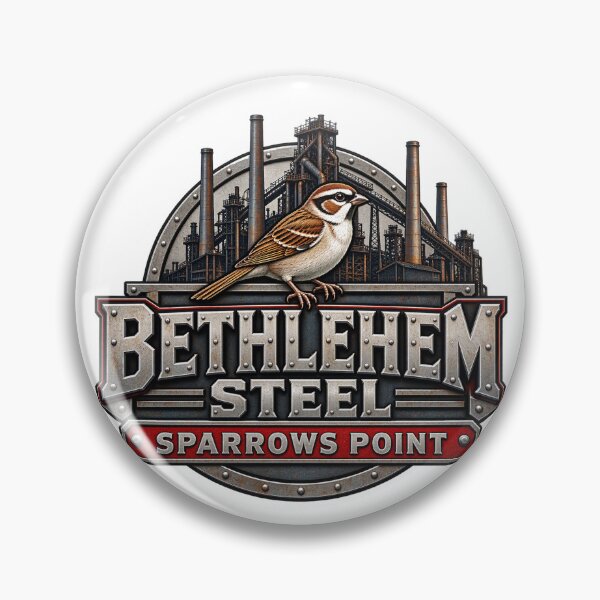 Item preview, Bethlehem Steel Sparrows Point Maryland designed and sold by rogerstrawberry.