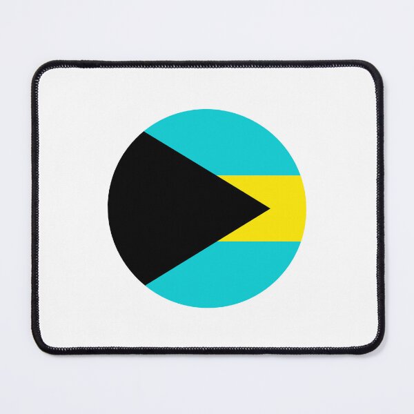Item preview, Bahamas Circle Flag BS designed and sold by shitpostee.