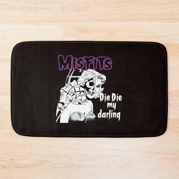 Item preview, Misfits Die Die My Darling Skeleton Skull Art designed and sold by Scratch-Rainbow.