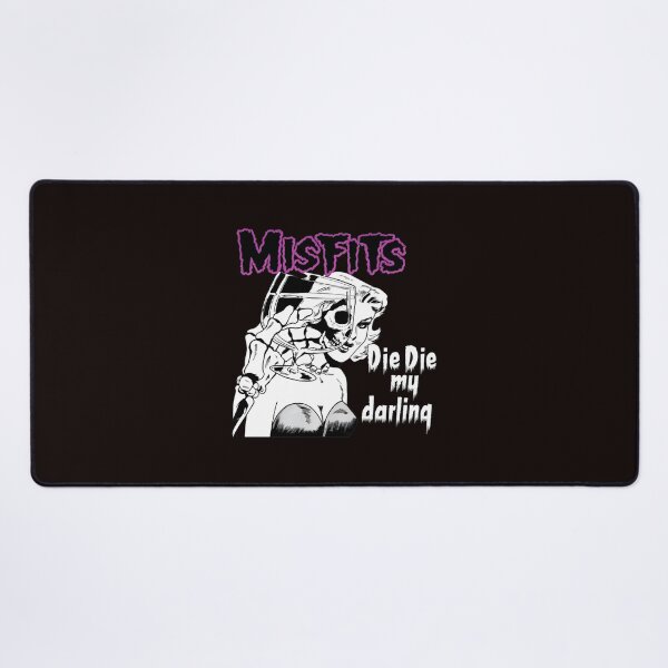 Item preview, Misfits Die Die My Darling Skeleton Skull Art designed and sold by Scratch-Rainbow.