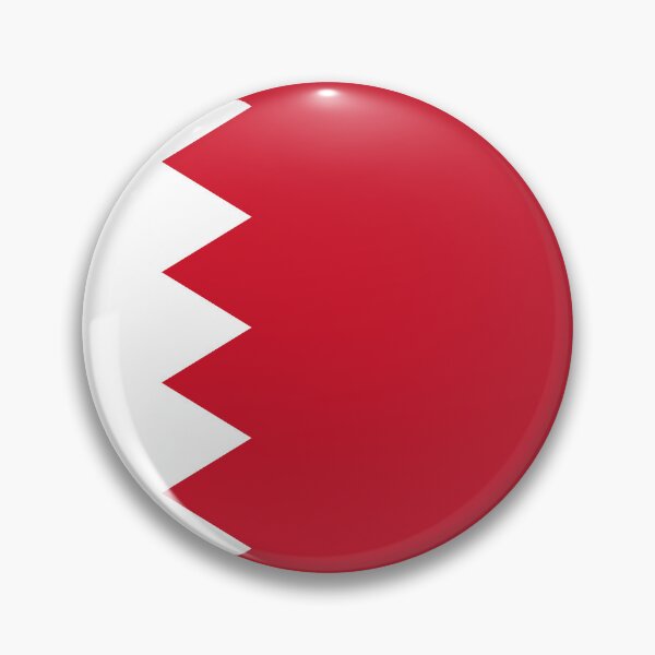 Item preview, Bahrain Circle Flag BH designed and sold by shitpostee.