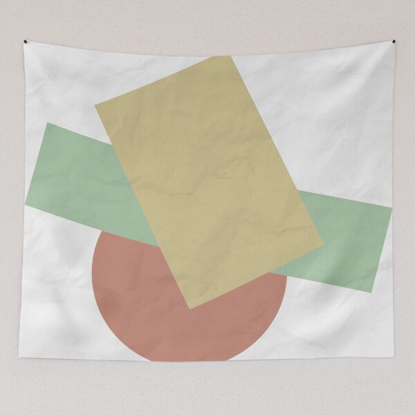 Item preview, Wrinkled Paper Minimalist Forms 01 designed and sold by Diana377.