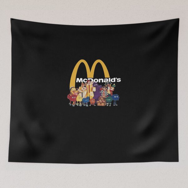 Item preview, Vintage Fast Food Mascots Gathering Art designed and sold by JanickStanton9.