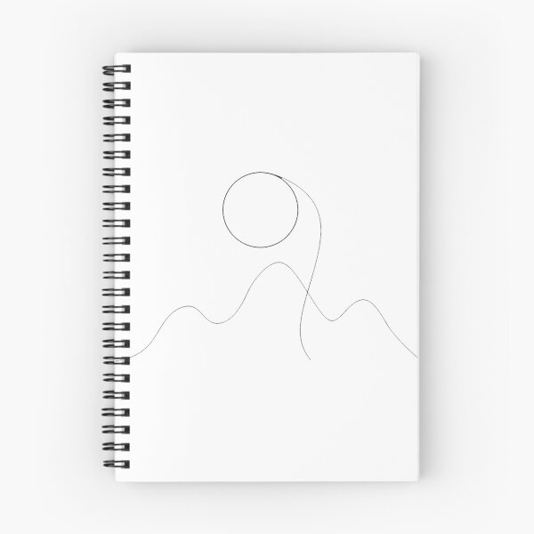 Item preview, Minimalist Mountain Line Art designed and sold by Hernouf Smail.