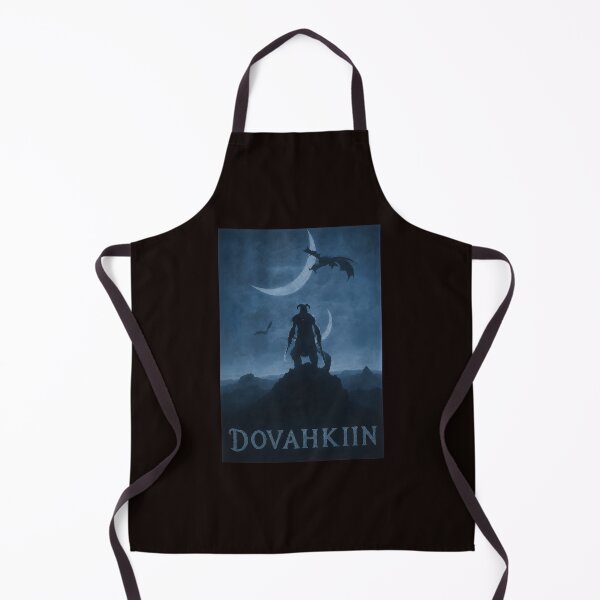 Item preview, Dovahkiin Epic Moon Dragon Flight Fantasy Art designed and sold by Scratch-Rainbow.