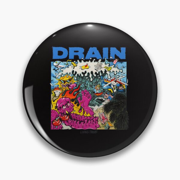 Item preview, DRAIN LIVING PROOF Surreal Cartoon Monster Art designed and sold by Thecreepofc.
