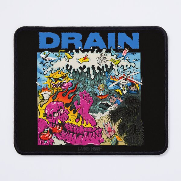 Item preview, DRAIN LIVING PROOF Surreal Cartoon Monster Art designed and sold by Thecreepofc.