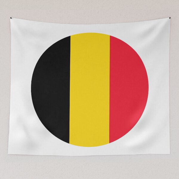 Item preview, Belgium Circle Flag BE designed and sold by shitpostee.
