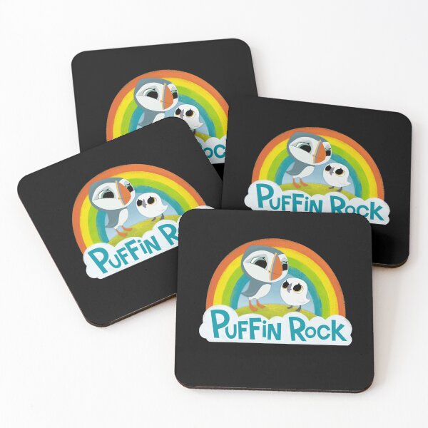 Item preview, Cute Cartoon Puffin Birds Rainbow Art designed and sold by JanickStanton9.