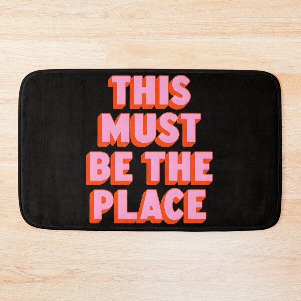 Item preview, Retro 3D THIS MUST BE THE PLACE  designed and sold by Thecreepofc.