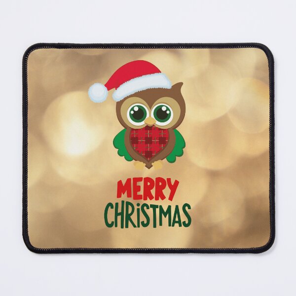 Item preview, Cute Merry Christmas Owl Holiday Art designed and sold by stormk10.