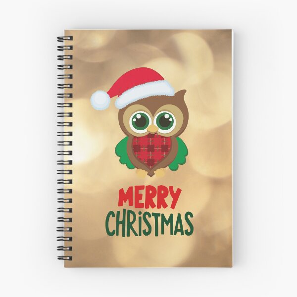 Item preview,  Cute Merry Christmas Owl Holiday Art designed and sold by stormk10.