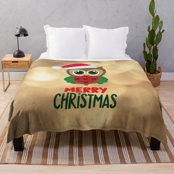 Item preview,  Cute Merry Christmas Owl Holiday Art designed and sold by stormk10.