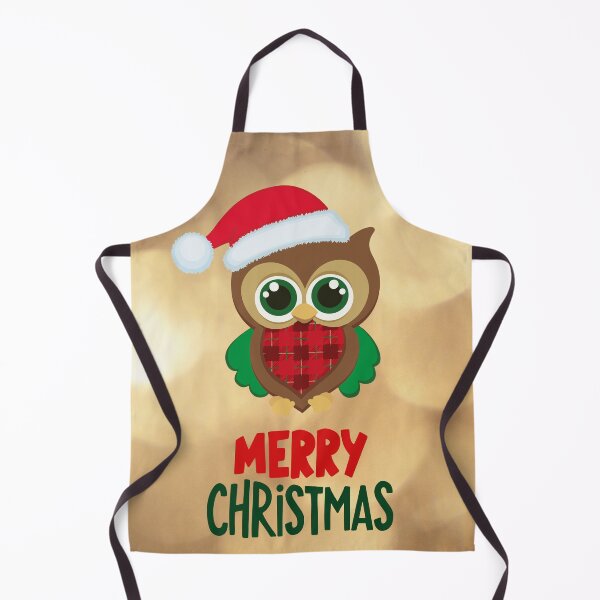 Item preview,  Cute Merry Christmas Owl Holiday Art designed and sold by stormk10.
