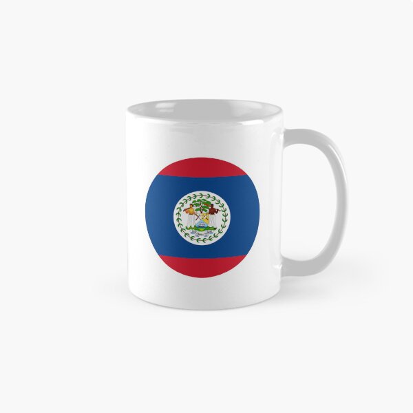 Artikelvorschau, Belize Circle Flag BZ entworfen und verkauft von shitpostee.