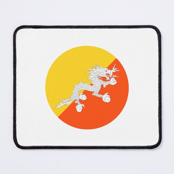 Item preview, Bhutan Circle Flag BT designed and sold by shitpostee.