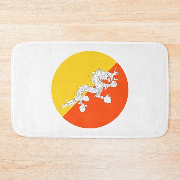 Item preview, Bhutan Circle Flag BT designed and sold by shitpostee.