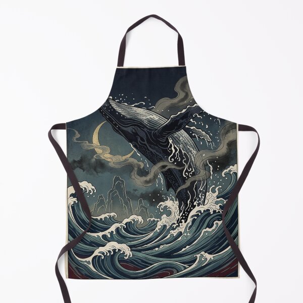 Item preview, Mystical Humpback Whale Japanese Ukiyo-e Wave Art designed and sold by iris-festival.