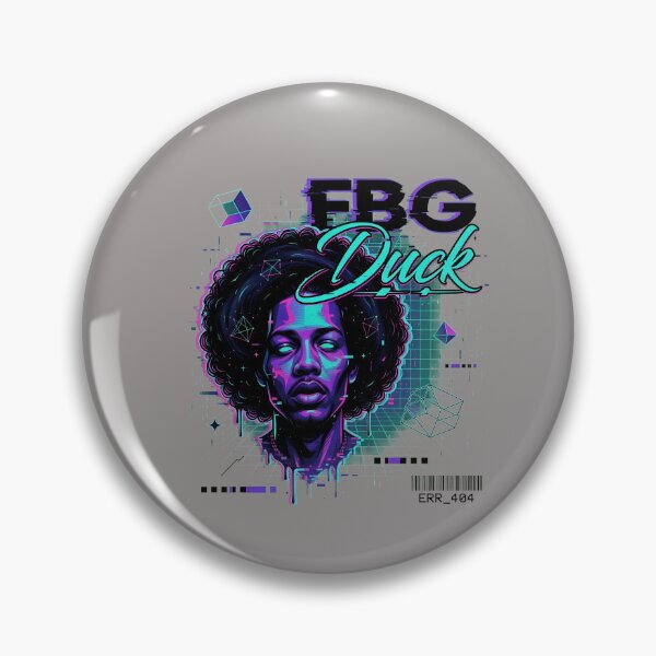 Item preview, FBG Duck Tribute Black and White Portrait Shirt-34 designed and sold by DanielGroma.