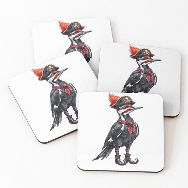Item preview, Pirate Pileated Woodpecker designed and sold by Tiffany Roy.