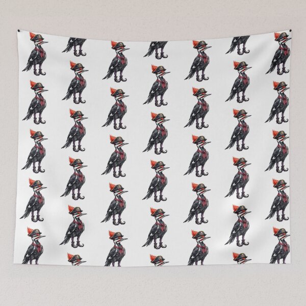 Item preview, Pirate Pileated Woodpecker designed and sold by Tiffany Roy.