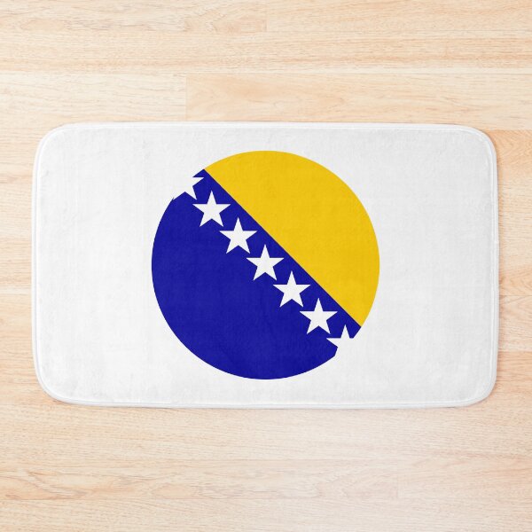 Artikelvorschau, Bosnien und Herzegowina Kreisflagge BA entworfen und verkauft von shitpostee.