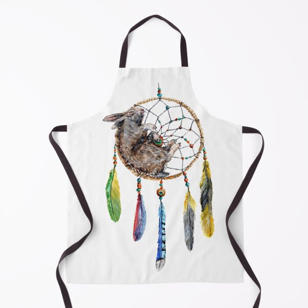 Item preview, Sleeping Bunny Dreamcatcher designed and sold by Goosi Art.