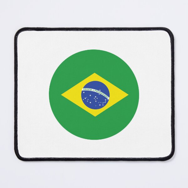 Item preview, Brazil Circle Flag BR designed and sold by shitpostee.