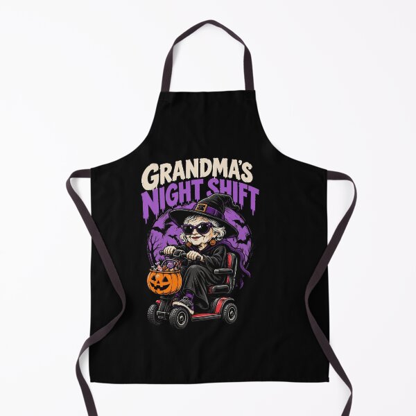Item preview, Grandma Witch Scooter Candy Collector Spooky Fun designed and sold by markymaarty.