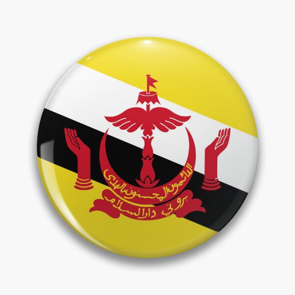 Item preview, Brunei Circle Flag BN designed and sold by shitpostee.