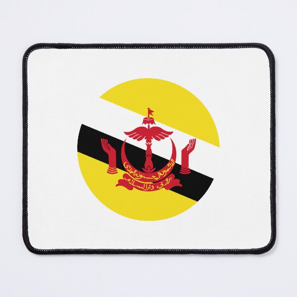 Item preview, Brunei Circle Flag BN designed and sold by shitpostee.
