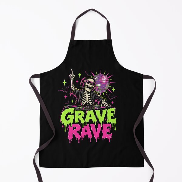 Item preview, Grave DJ Skeleton Spooky Music Party designed and sold by markymaarty.