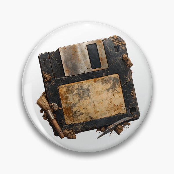 Artikelvorschau, Archäologische Disketten-Reliquie der Retro-Technologie entworfen und verkauft von builtforyou.