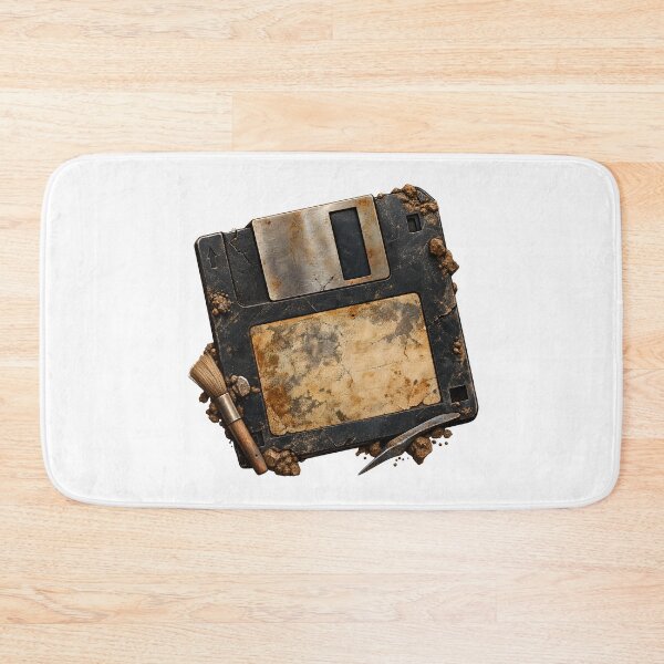 Artikelvorschau, Archäologische Disketten-Reliquie der Retro-Technologie entworfen und verkauft von builtforyou.